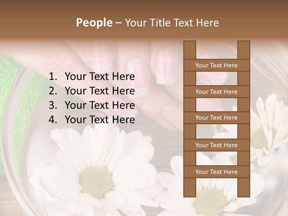 Yellow Closeup  PowerPoint Template