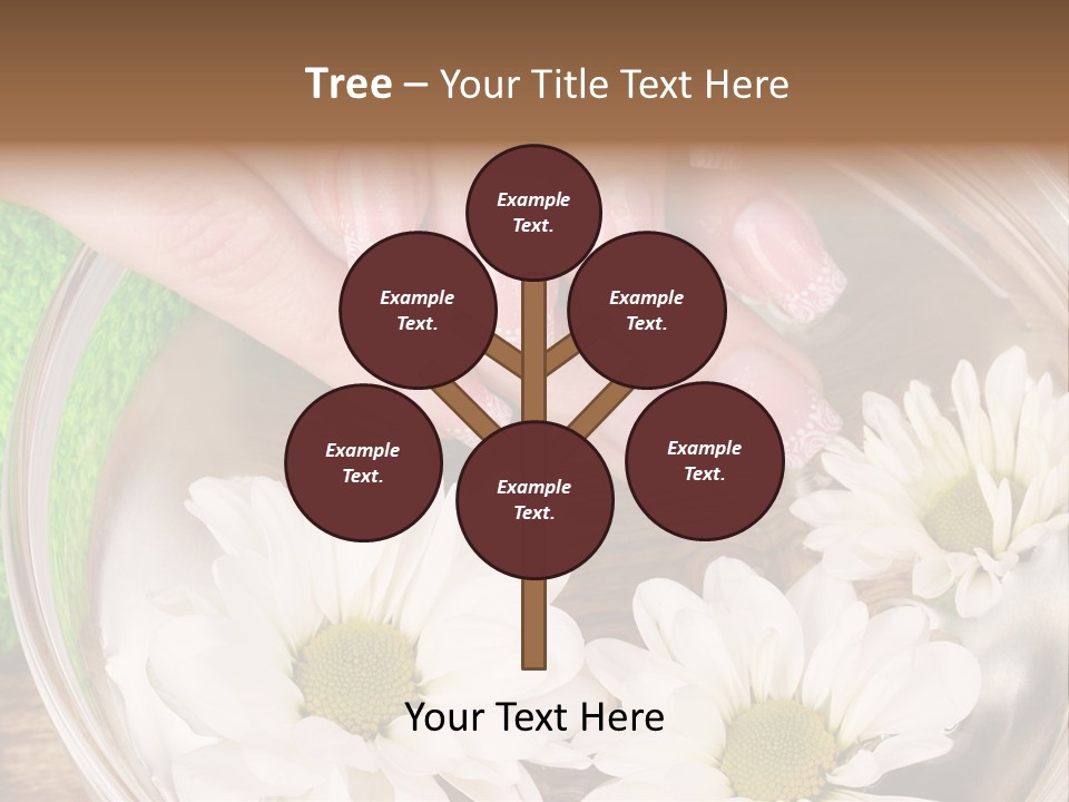 Yellow Closeup  PowerPoint Template