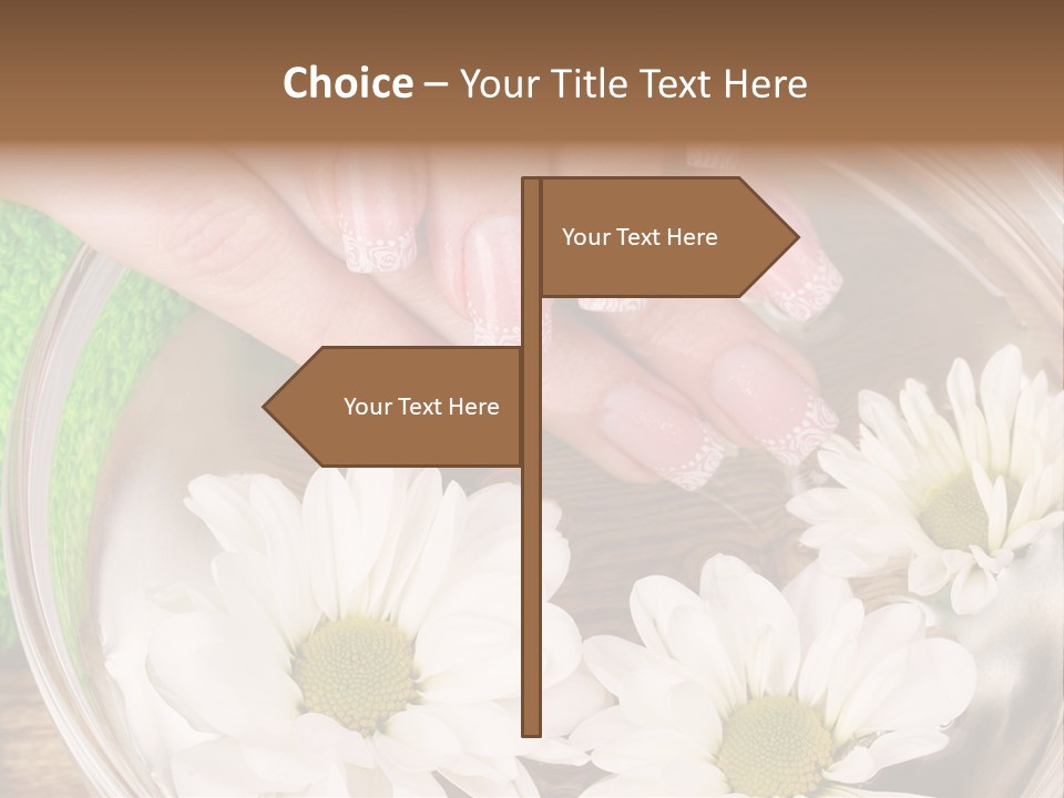 Yellow Closeup  PowerPoint Template