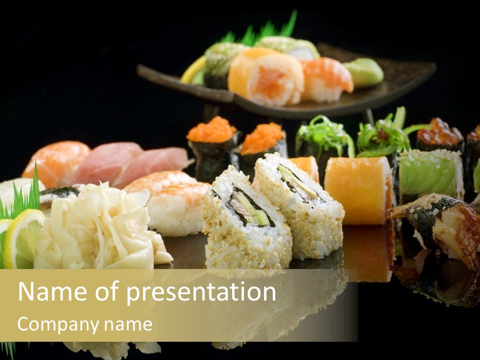 Food Asian Japan PowerPoint Template