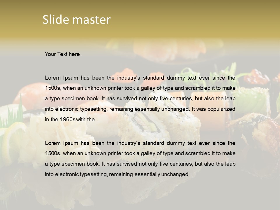 Food Asian Japan PowerPoint Template