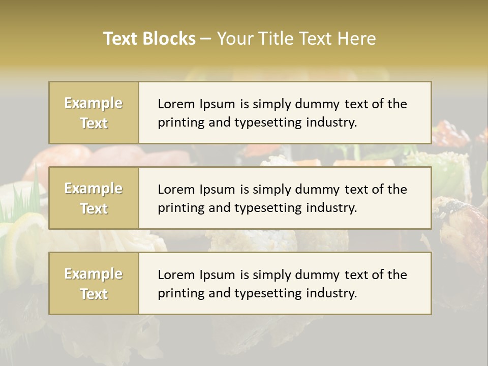 Food Asian Japan PowerPoint Template