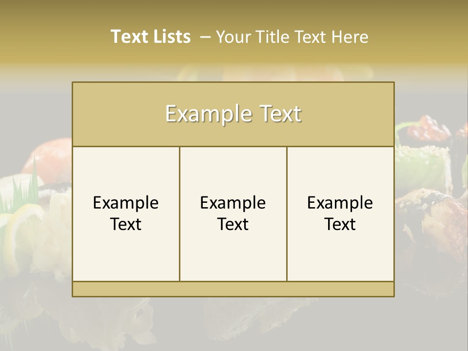 Food Asian Japan PowerPoint Template