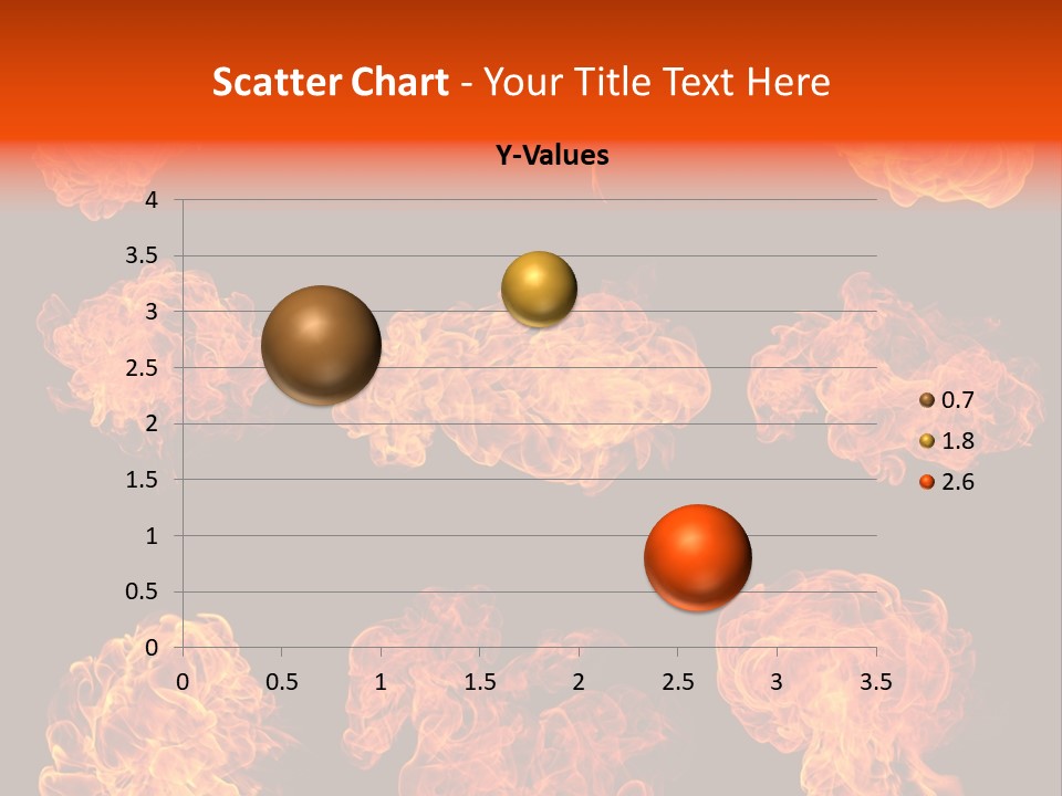 Blaze Beautiful Fiery PowerPoint Template