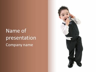 Expression Cell Child PowerPoint Template