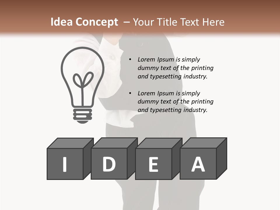 Expression Cell Child PowerPoint Template