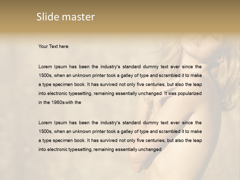 Figure S Sand PowerPoint Template
