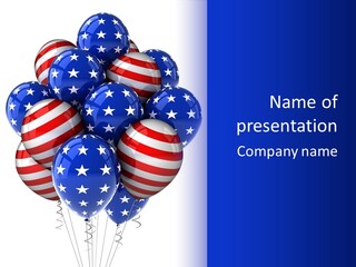 Celebration Rights Background PowerPoint Template