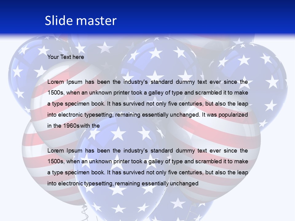 Celebration Rights Background PowerPoint Template