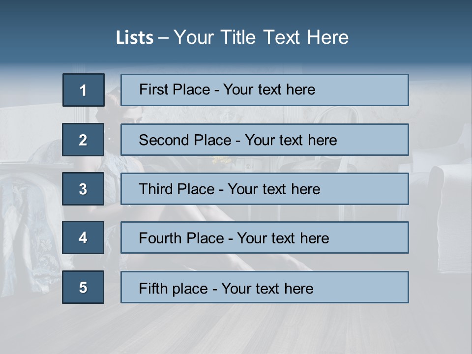 Expression Face Lips PowerPoint Template