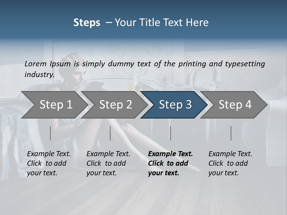 Expression Face Lips PowerPoint Template