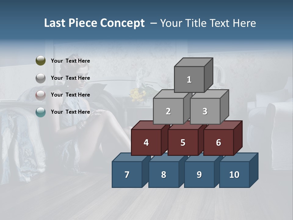 Expression Face Lips PowerPoint Template