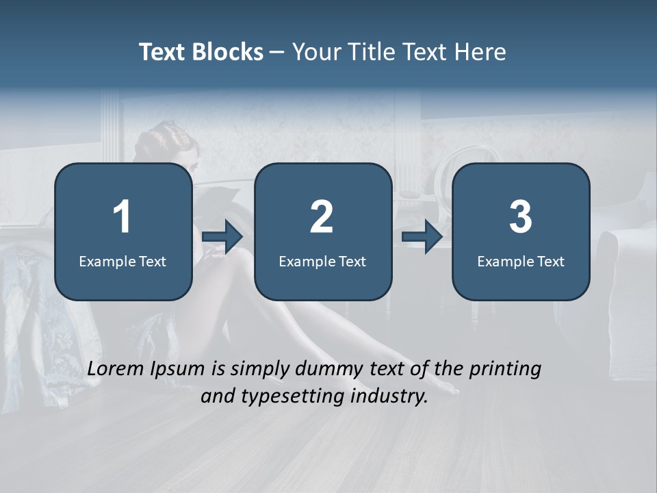Expression Face Lips PowerPoint Template
