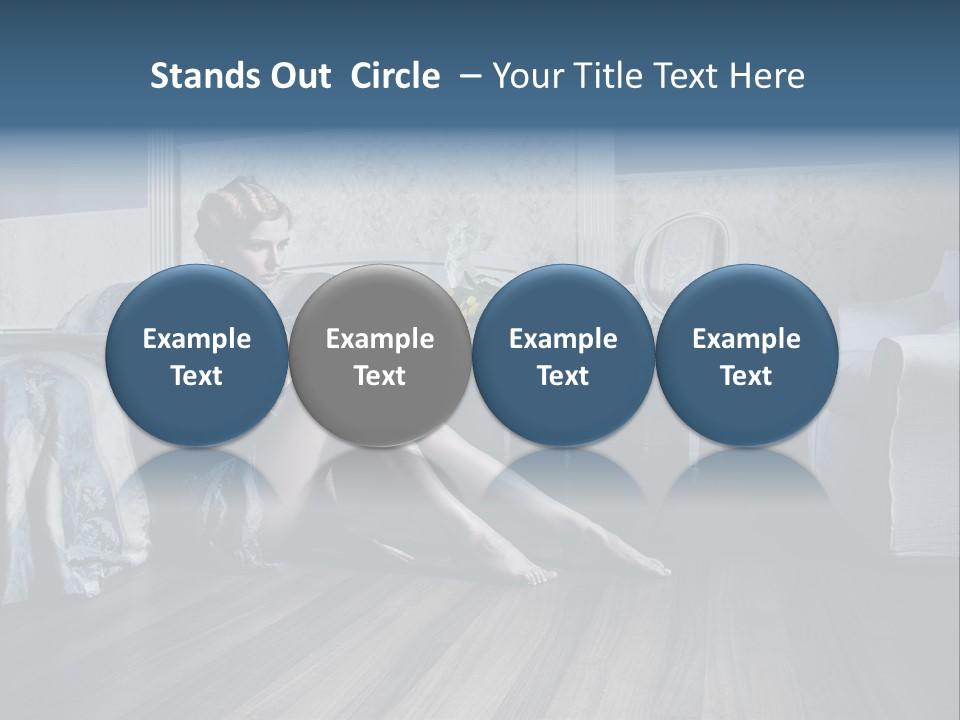 Expression Face Lips PowerPoint Template