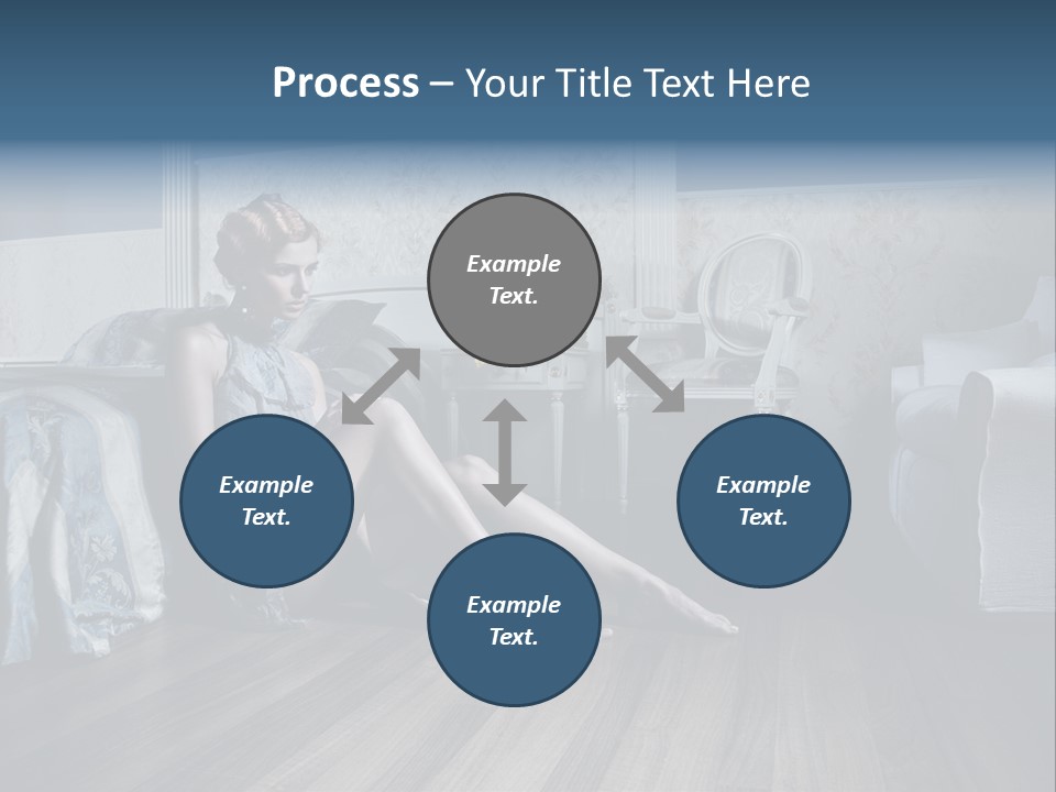 Expression Face Lips PowerPoint Template