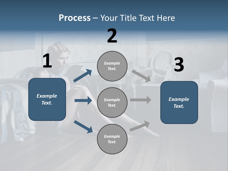 Expression Face Lips PowerPoint Template