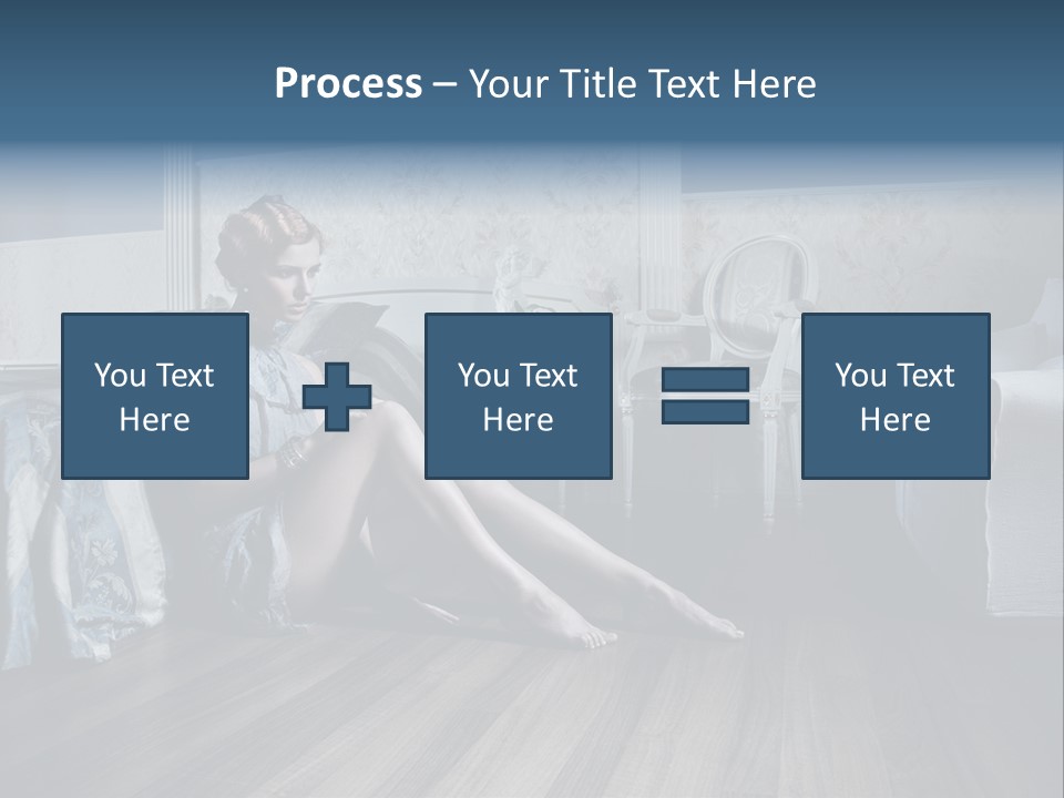 Expression Face Lips PowerPoint Template