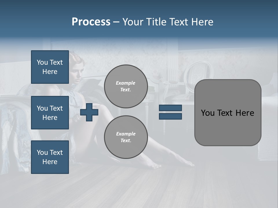 Expression Face Lips PowerPoint Template