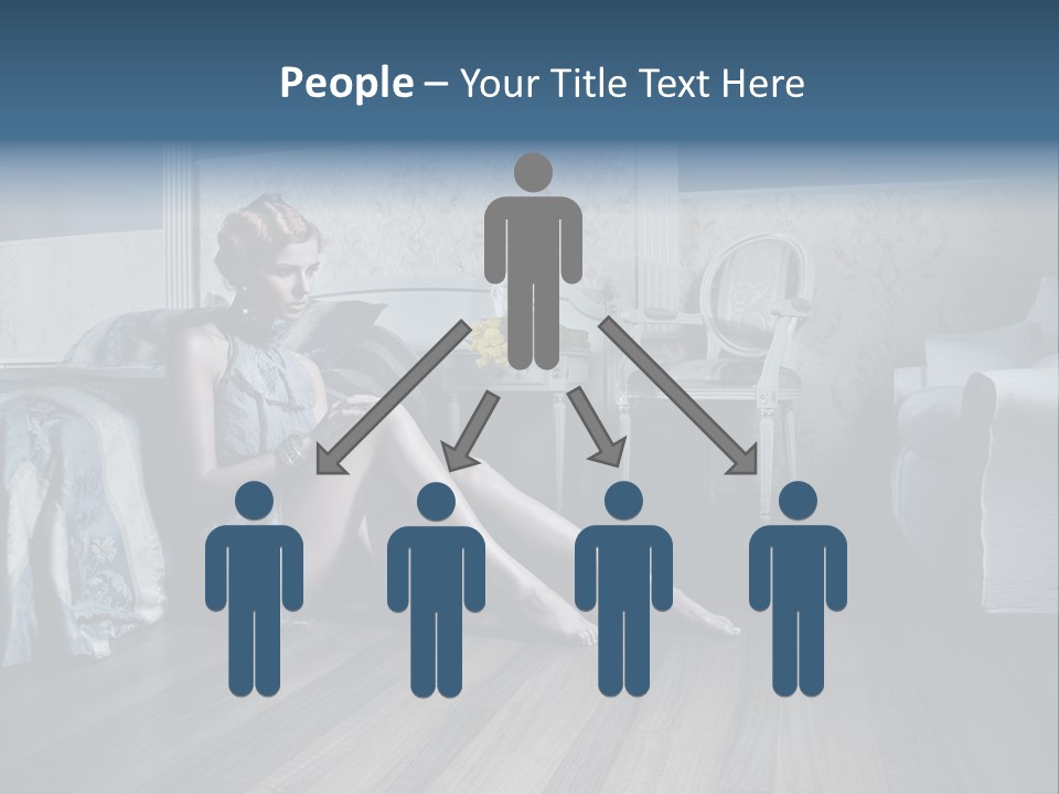 Expression Face Lips PowerPoint Template