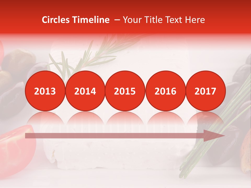 Violet Gourmet Block PowerPoint Template