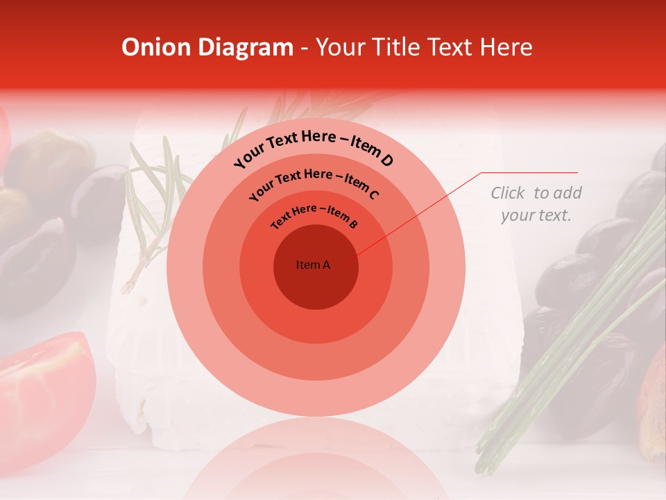 Violet Gourmet Block PowerPoint Template