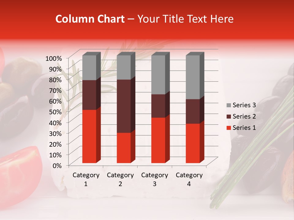 Violet Gourmet Block PowerPoint Template