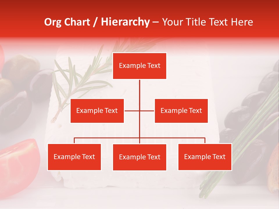 Violet Gourmet Block PowerPoint Template