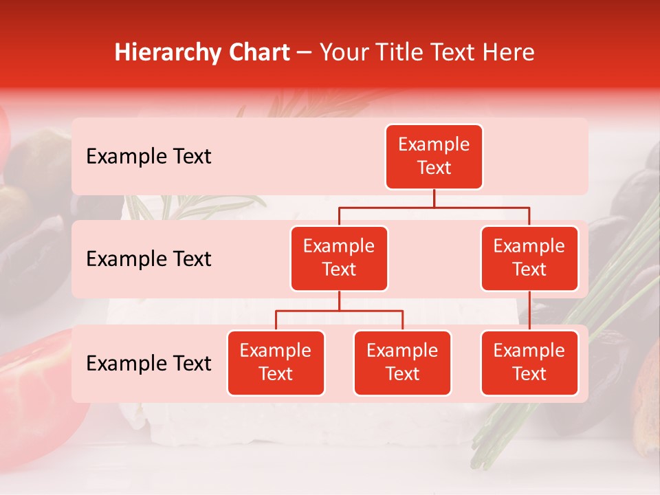 Violet Gourmet Block PowerPoint Template