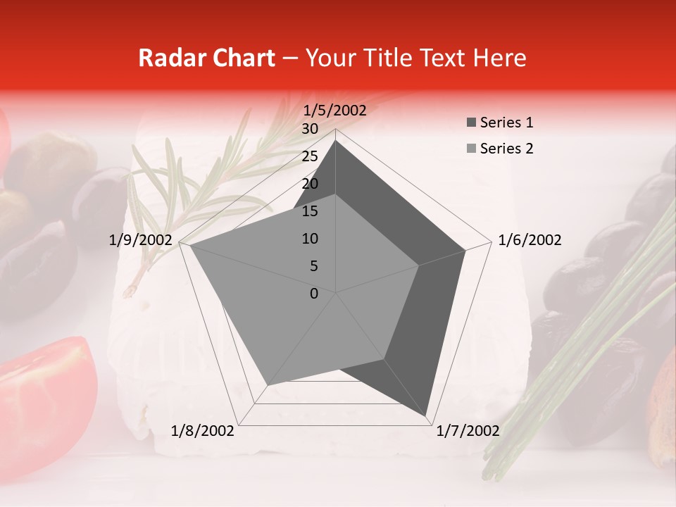 Violet Gourmet Block PowerPoint Template