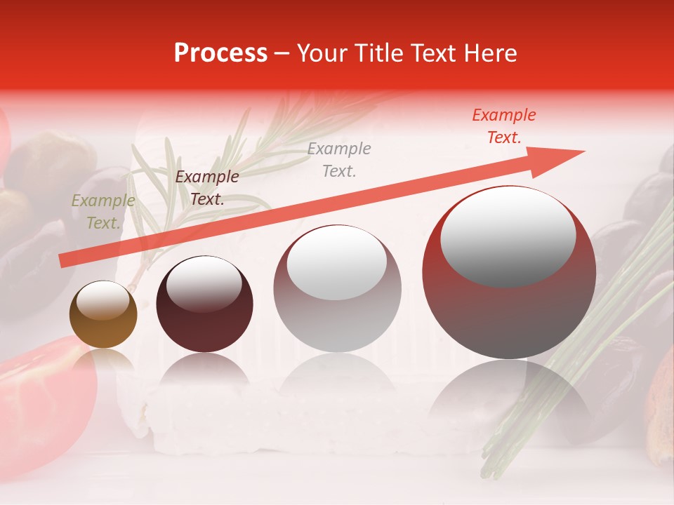 Violet Gourmet Block PowerPoint Template