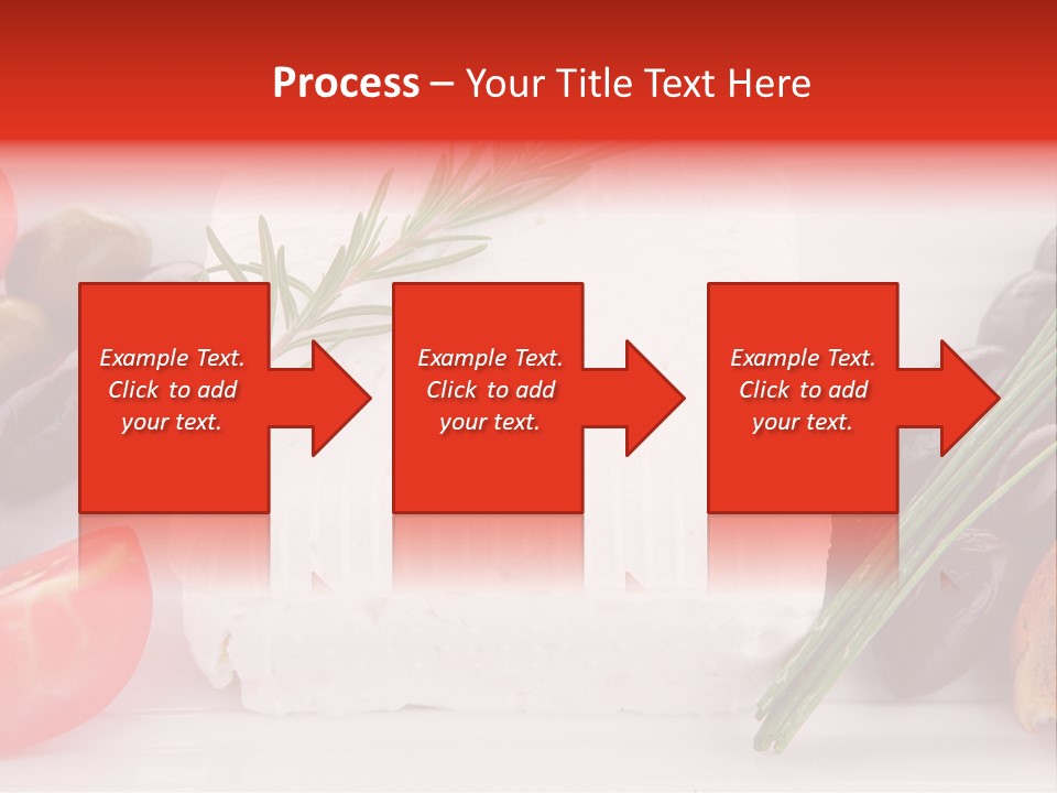Violet Gourmet Block PowerPoint Template