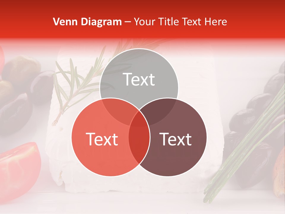 Violet Gourmet Block PowerPoint Template