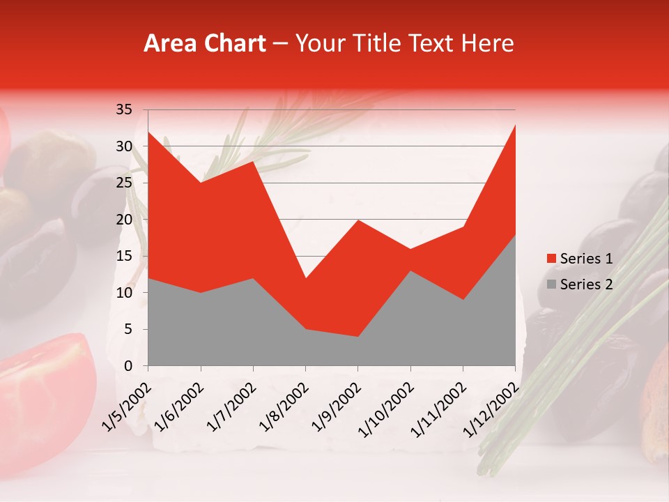Violet Gourmet Block PowerPoint Template