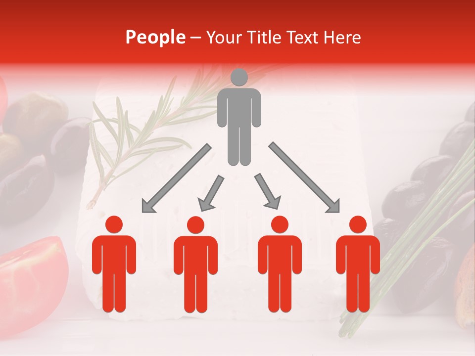 Violet Gourmet Block PowerPoint Template