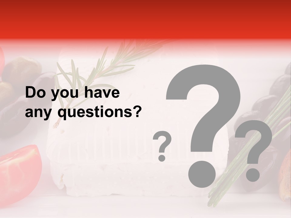 Violet Gourmet Block PowerPoint Template