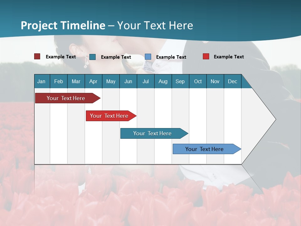 Chinese Person Sunrise PowerPoint Template