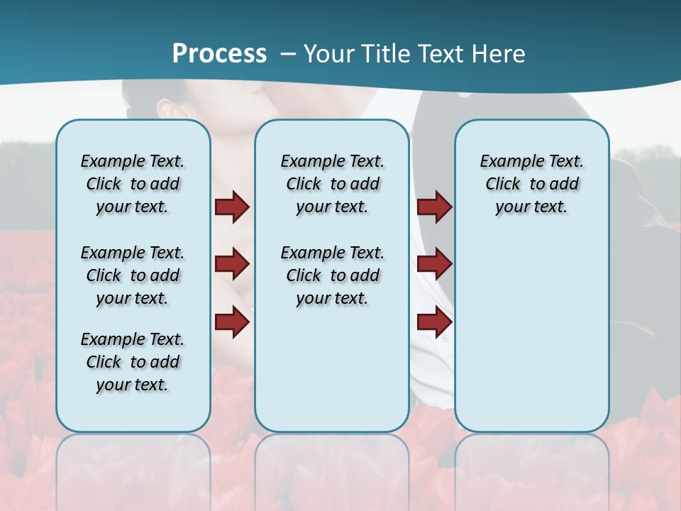 Chinese Person Sunrise PowerPoint Template