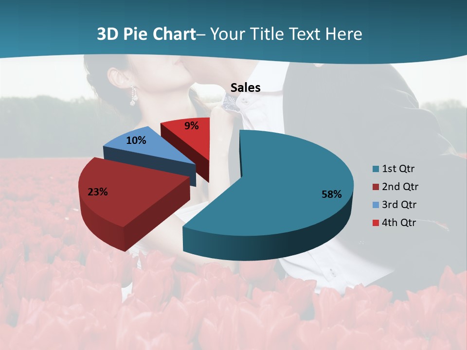 Chinese Person Sunrise PowerPoint Template