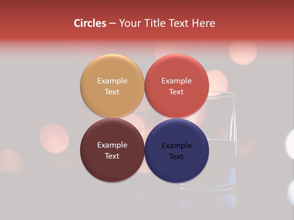 Liquid Signle Orange PowerPoint Template