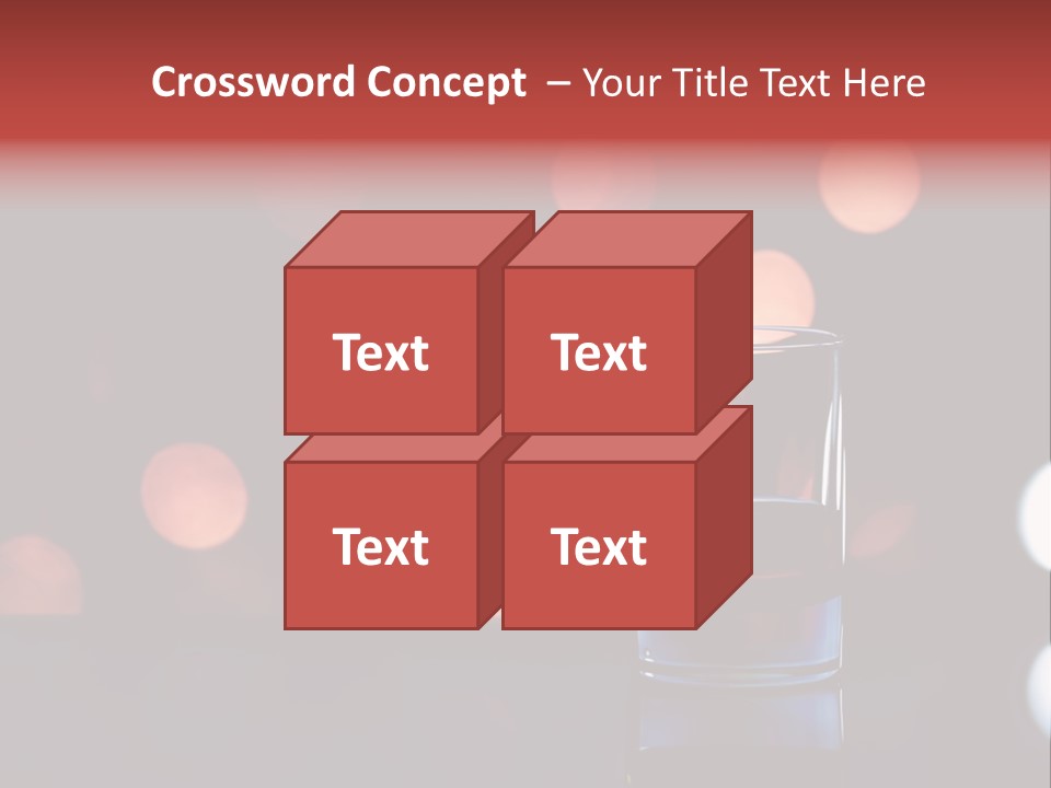 Liquid Signle Orange PowerPoint Template