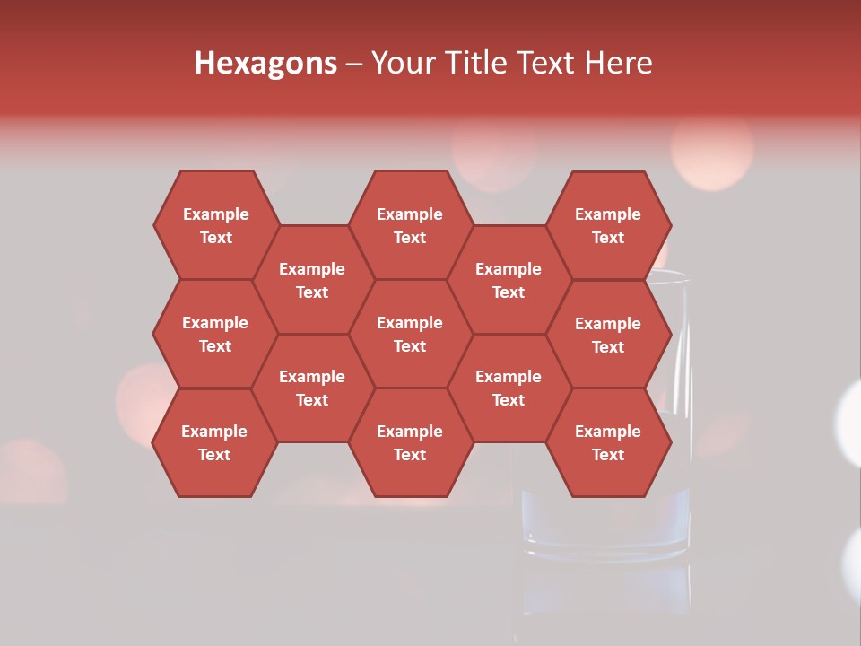 Liquid Signle Orange PowerPoint Template