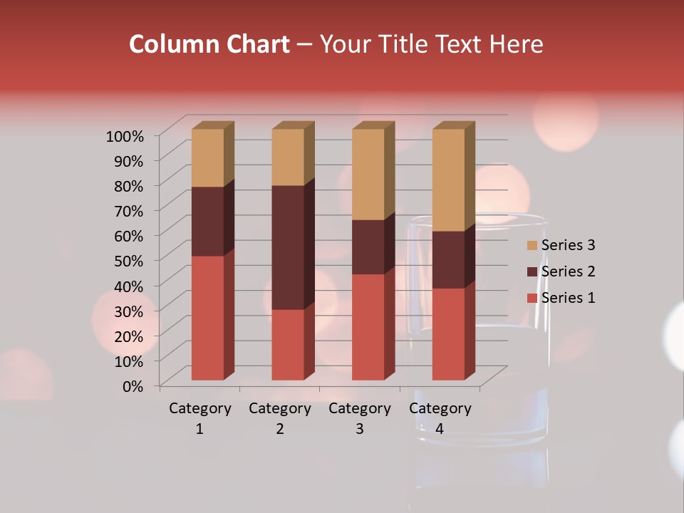 Liquid Signle Orange PowerPoint Template