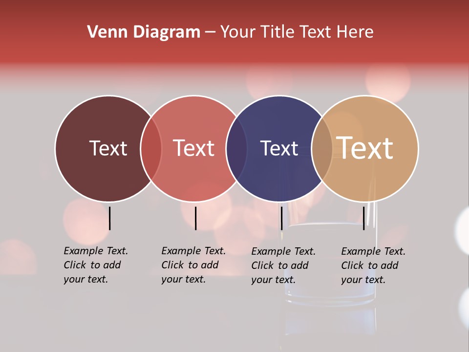 Liquid Signle Orange PowerPoint Template