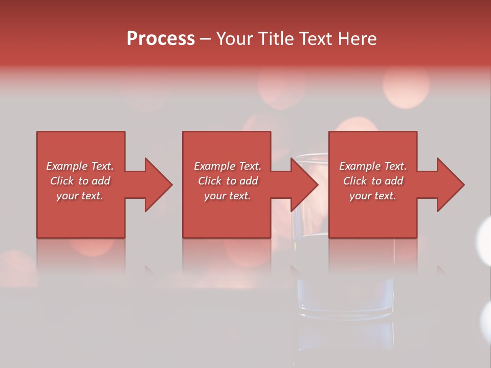 Liquid Signle Orange PowerPoint Template