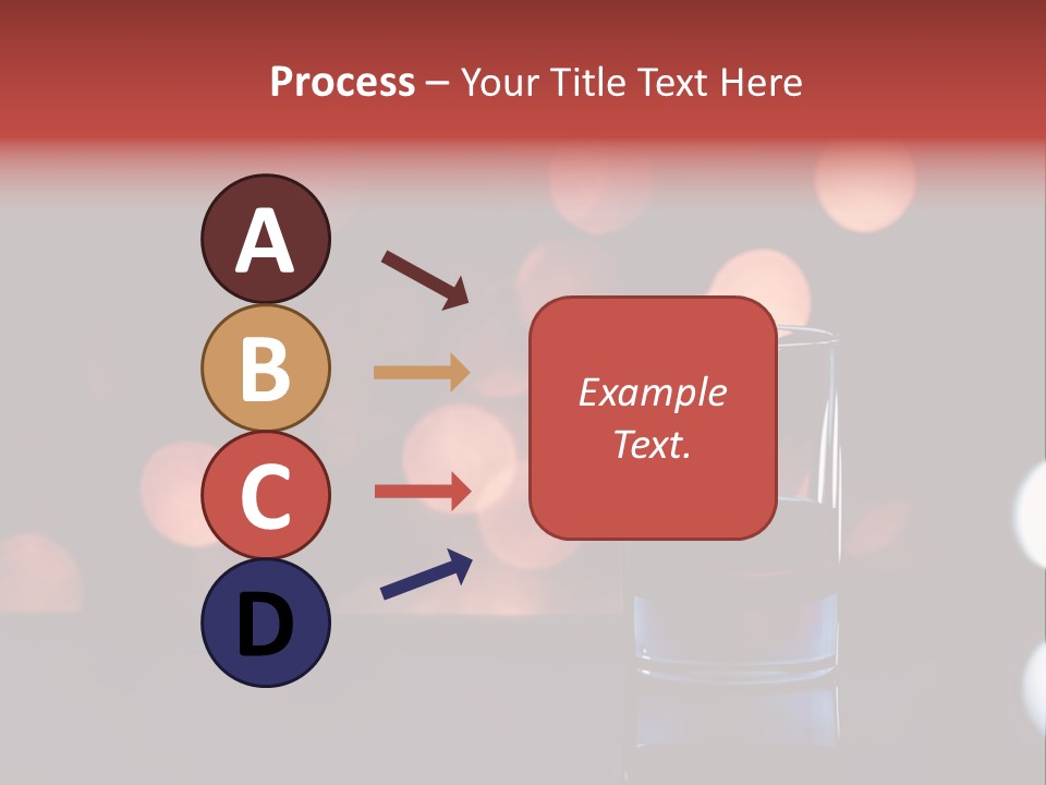 Liquid Signle Orange PowerPoint Template