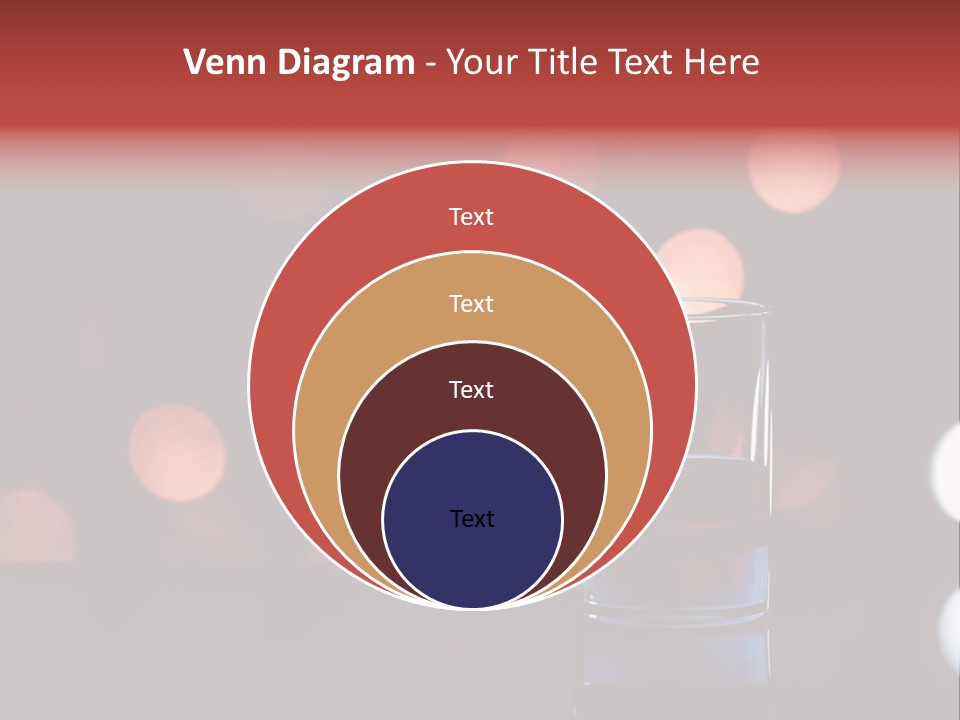 Liquid Signle Orange PowerPoint Template