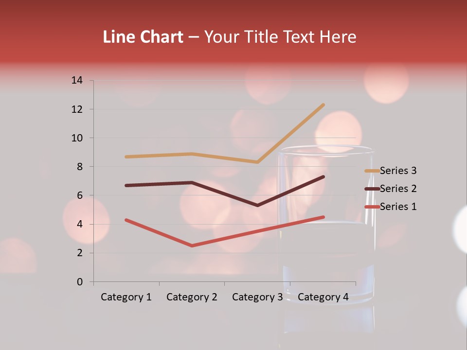 Liquid Signle Orange PowerPoint Template