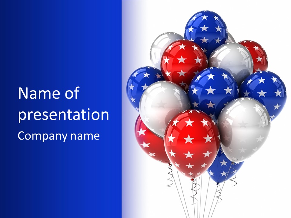 Holiday America American PowerPoint Template