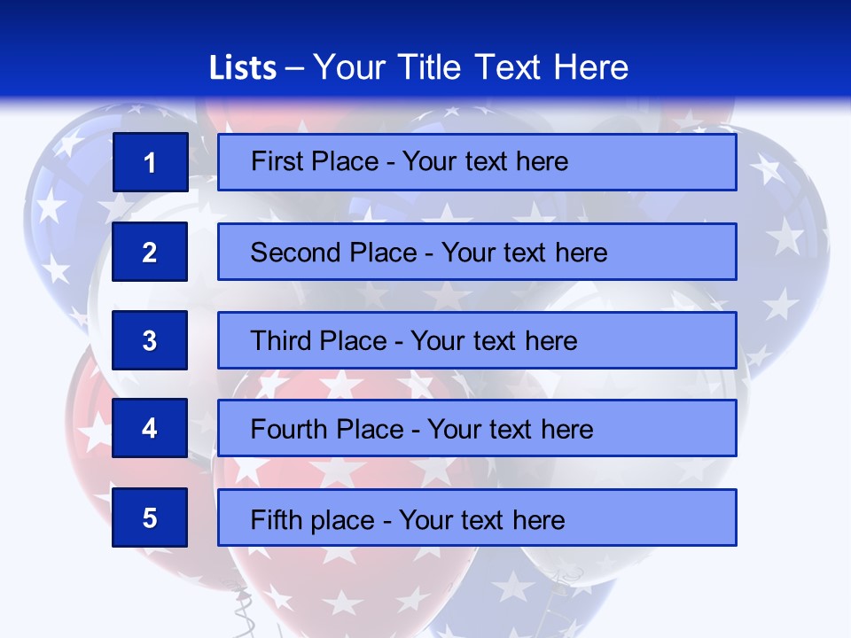 Holiday America American PowerPoint Template