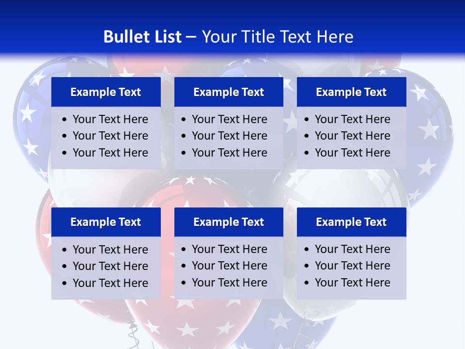 Holiday America American PowerPoint Template